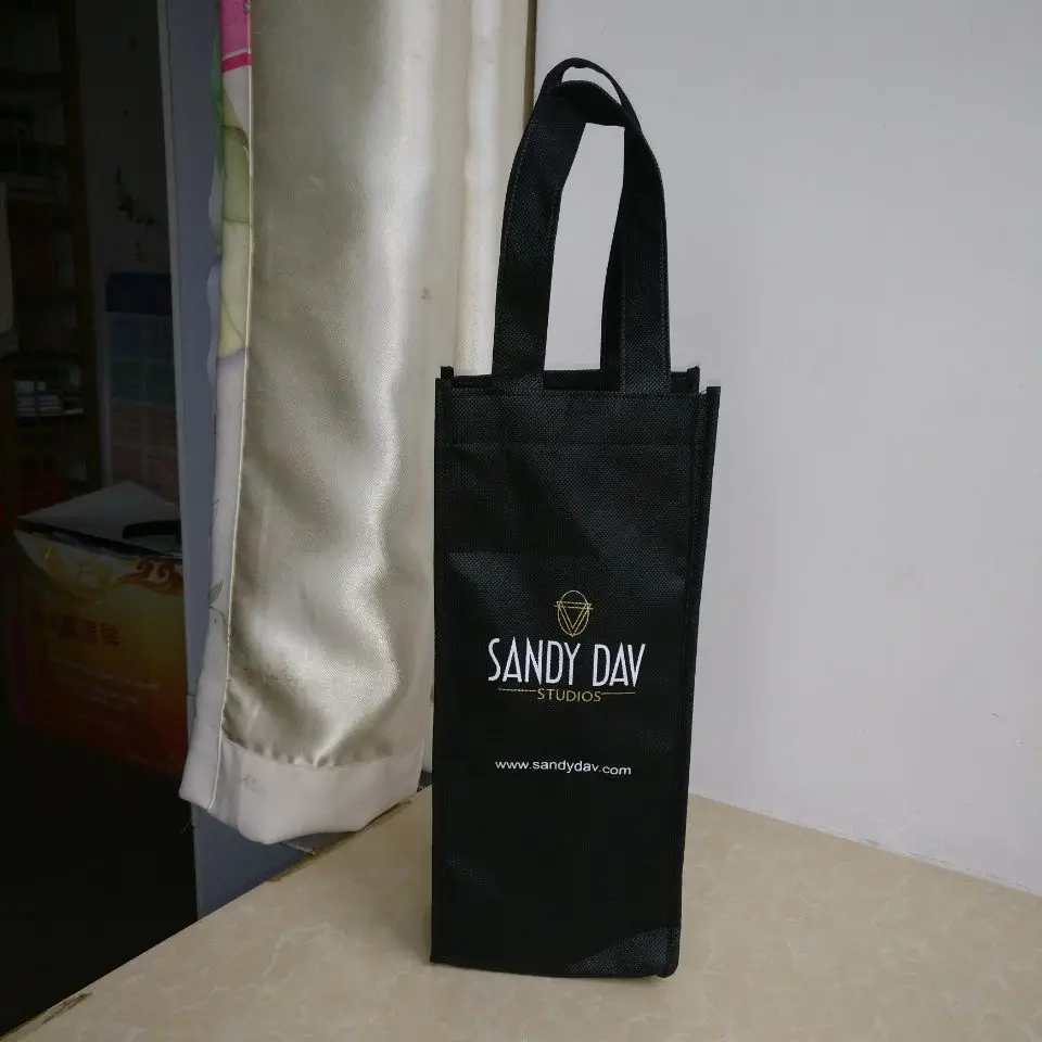 1000 шт./лот Экологически чистая индивидуальная рекламная Нетканая сумка/Нетканая