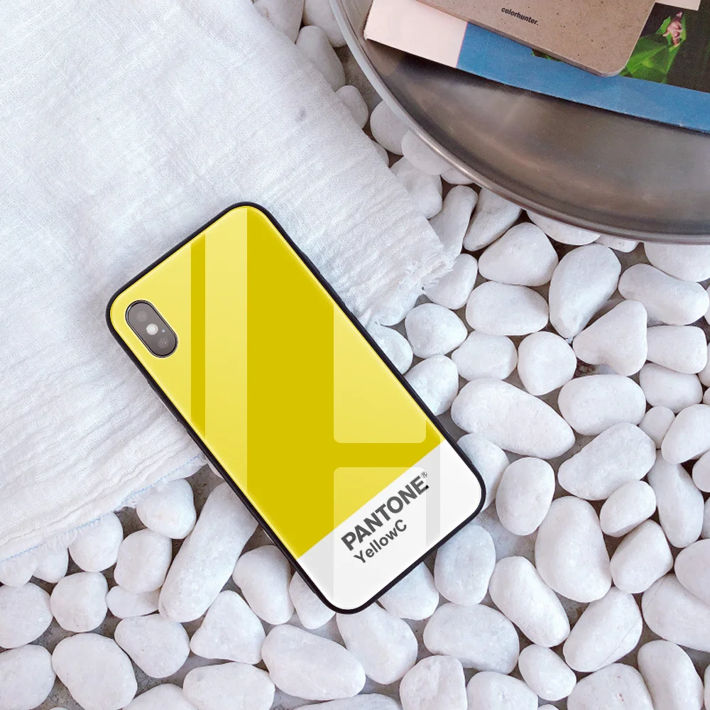 30227 Стеклянный чехол для телефона для iphone 11 Pro 7Plus X SE DIY Pantone чехол из закаленного стекла для телефона для iphone 8 5S 5 6 6s XS Max XR уникальный - Цвет: 30227