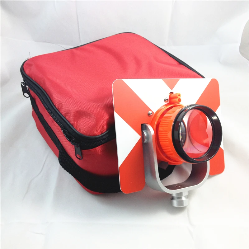 Красный призмы для topcon sokkia nikon Pentax Южная тахеометров w/мешок 5/8x11 резьба