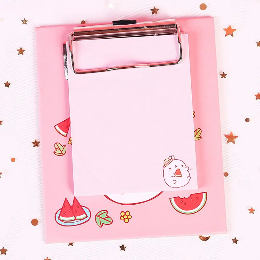 3 1 шт. мультфильм Мини буфер обмена Блокноты фрукты тетрадь Kawaii креативные офисные канцелярские принадлежности работа планировщик дневник - Цвет: 3