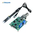 Датчик определения значения PH жидкости 0-14, регулятор, модуль датчика, контроль, измеритель, тестер BNC PH, зонд электрода для Arduino