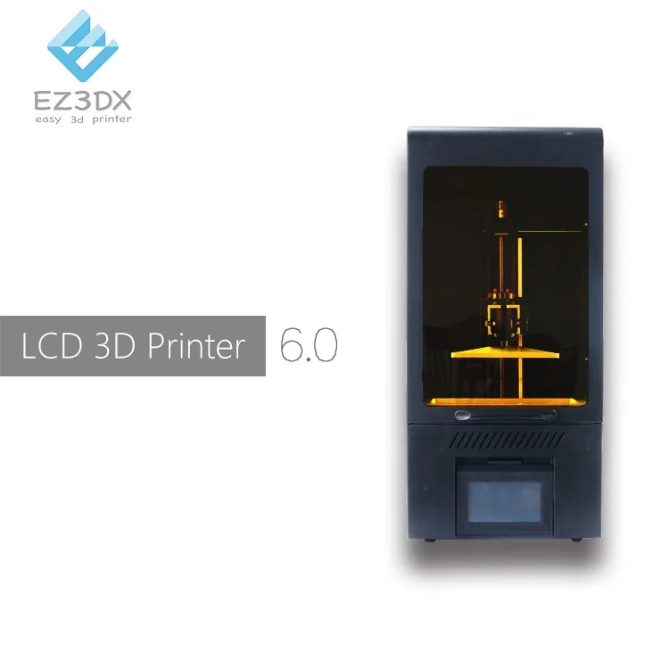 Azero C60 6 дюймов SLA/lcd 3d принтер УФ светильник лечение Impresora прототип