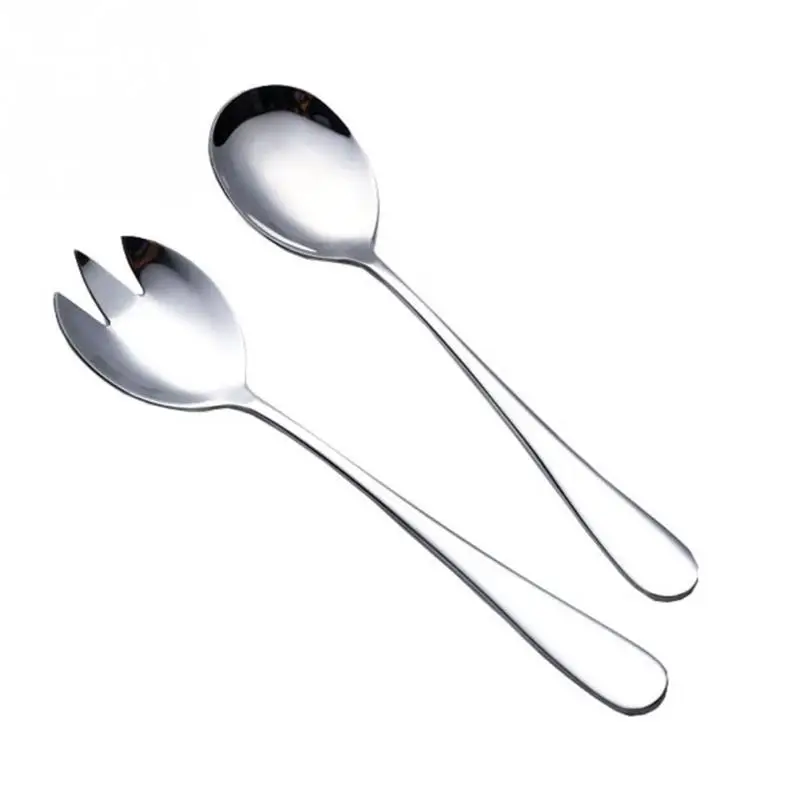Новые горячие продажи 2 шт вилки и ложки из нержавеющей стали столовые приборы