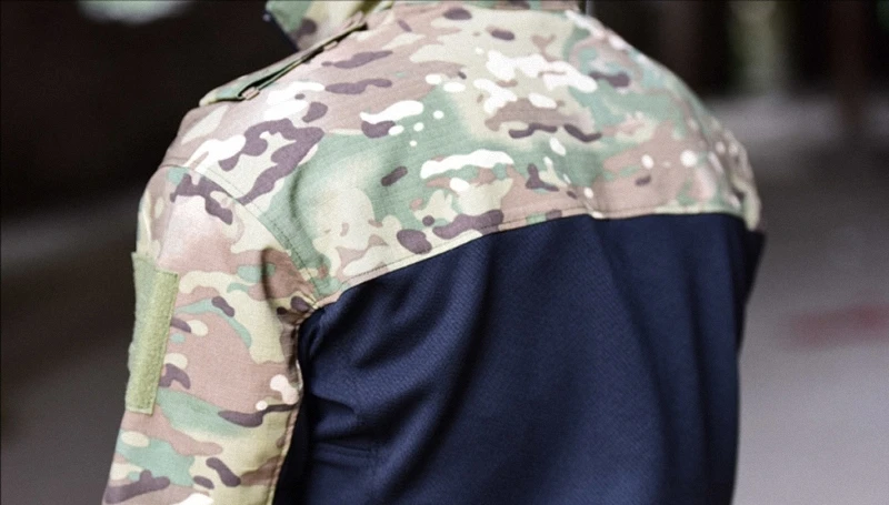 Тактическая рубашка мужская Solider Военная армейская рубашка черная Униформа Мультикам боевая рубашка длинный рукав, дышащий женская спортивная куртка