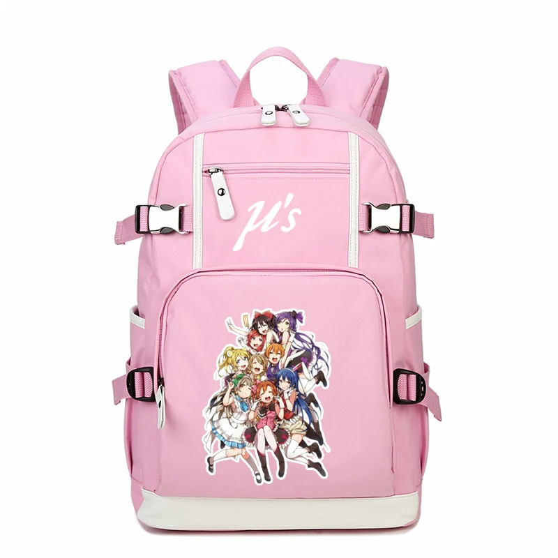 Мультяшный женский рюкзак LoveLive, Kawaii Back Pack, Minami Kotori, холщовые школьные сумки, Mochila Feminina, рюкзак для ноутбука, большая сумка для книг