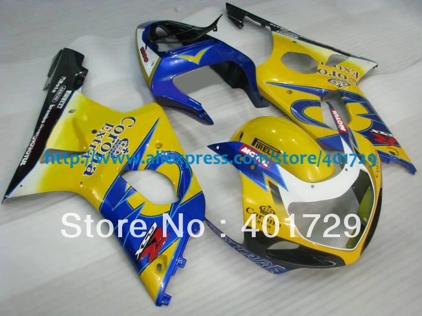 MOTOMARTS-Обтекатели КОМПЛЕКТ для Suzuki GSXR-1000 GSX-R1000 2000 2001 2002 кузова цвет смешивания
