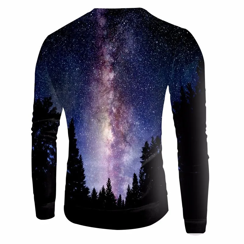 OGKB Мужская/Женская 3D Толстовка с принтом космическая мужские хип хоп пуловеры