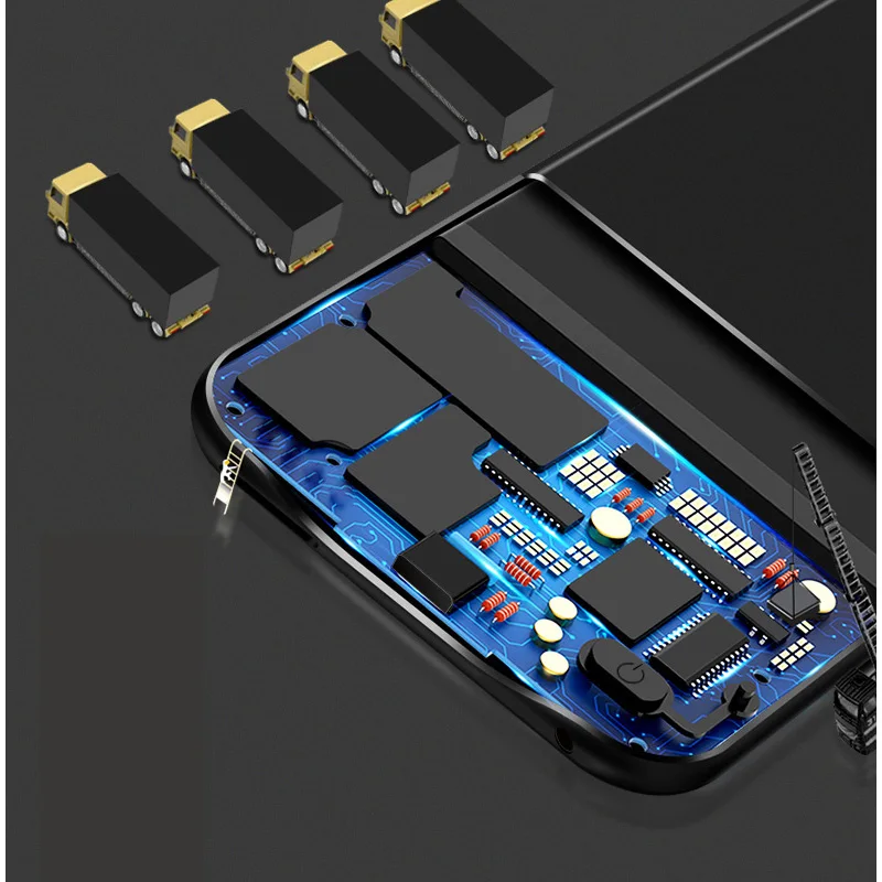 Чехол для внешнего аккумулятора 6800 мАч Xiaomi Redmi Note7/Note7Pro запасной аккумулятор note7 Pro