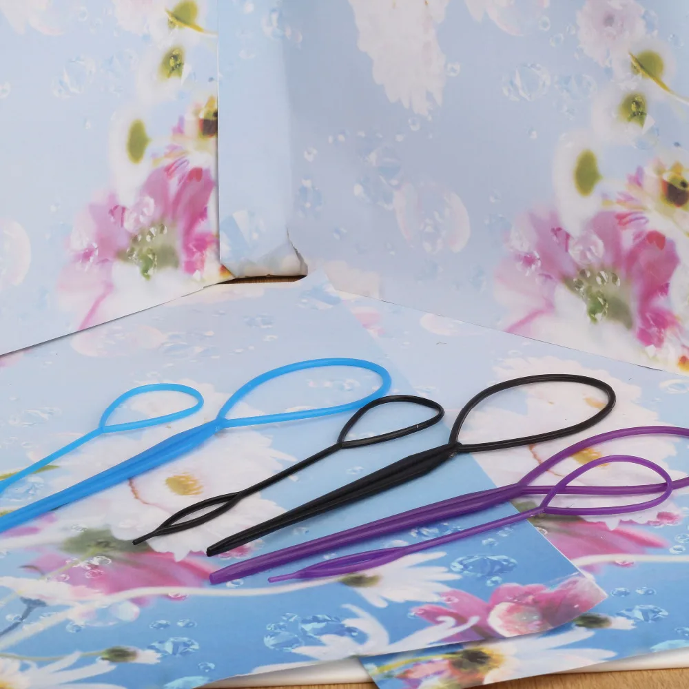 MISM 2 шт. женские закручивающие клипсы для волос Dish инструменты Stick Maker Braid Tool для аксессуаров моды Magic Gun on.