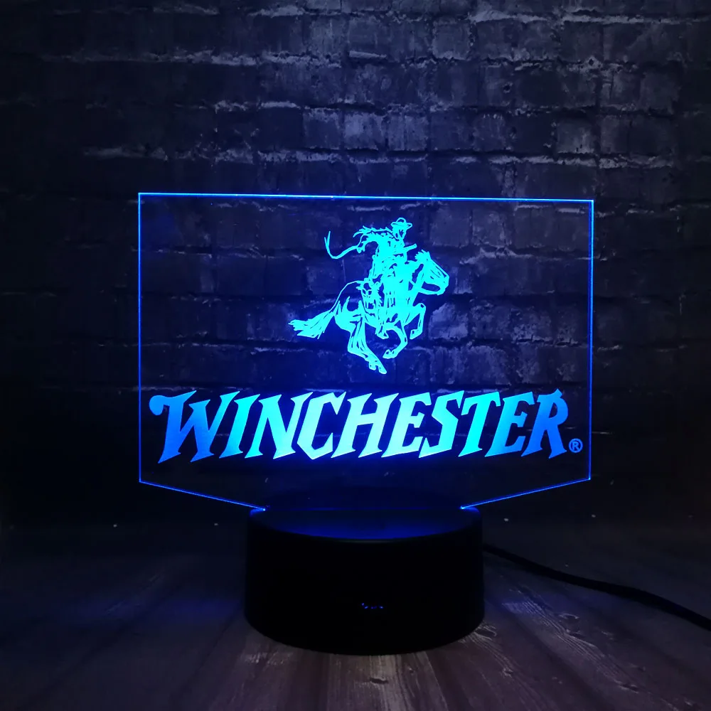 Игровой боевой реквизит M1894 Винчестер Креативный светодиодный 7 цветов USB RGB Lava