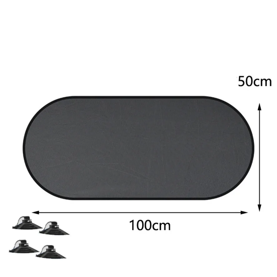 New Car Window Sunshade Cover 1PC Rear Windshield Sun Shade Block Static Cling Visor Shield 30 |