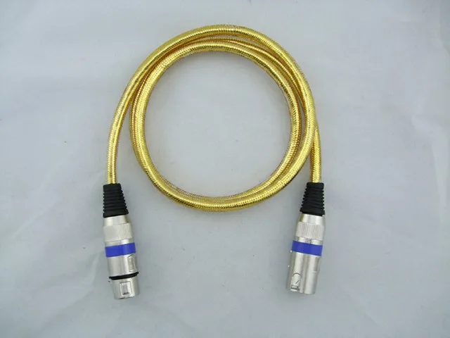 Новый 3-конт. XLR кабель для мужчин и женщин M/F jack аудио микрофонный микшер