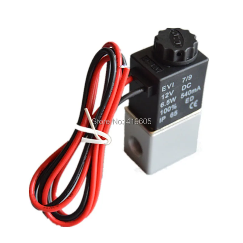 

Free shipping 2V025-06 Normally Closed Solenoid valve 12V 24V 220V 1/8" for Water Air Gas 0-1Mpa