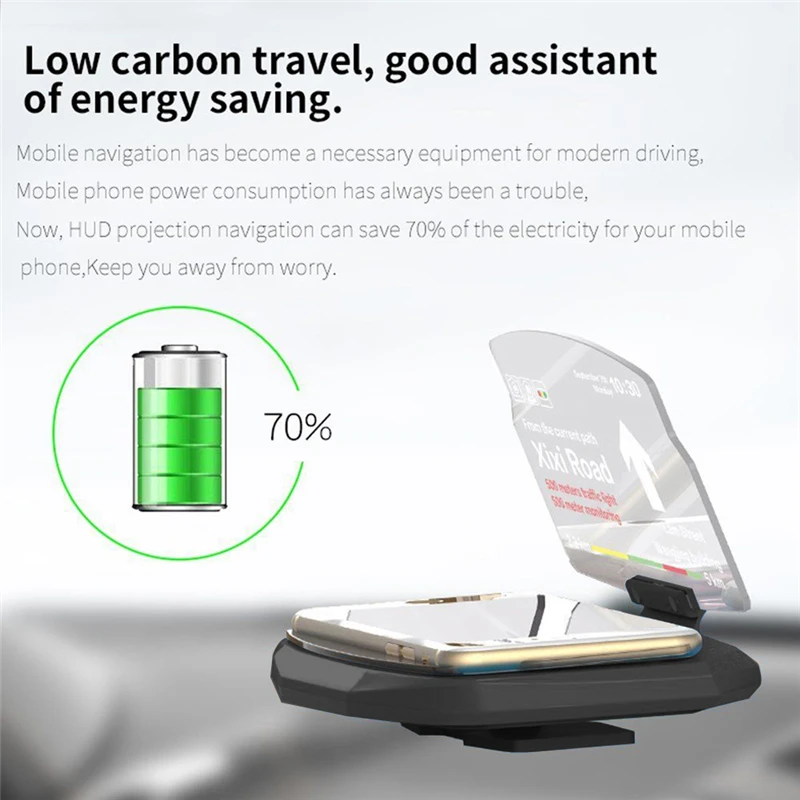 Держатель для навигации автомобиля HUD дисплей поднятия головы цифровых