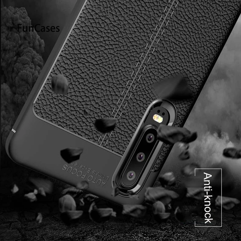 Huawei P20 P30 Pro Чехол Lite чехол с рисунком личи противоударный мягкий силиконовый s для