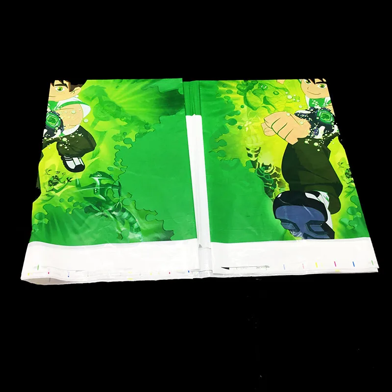 1 шт./лот, Ben 10, одноразовые скатерти, детские украшения на день рождения, Ben 10, скатерти на стол, Ben 10, пластиковые скатерти