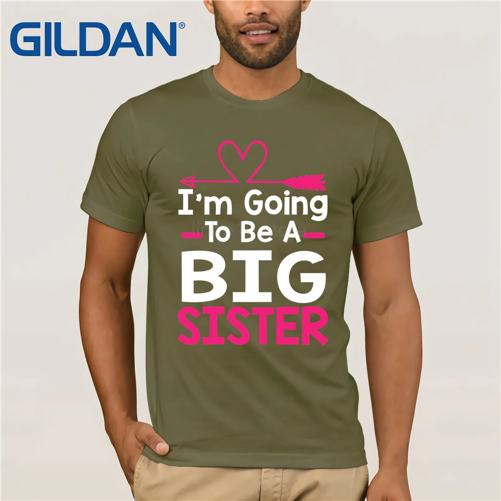 Футболка с надписью I'm To Be A Big Sister футболка для мамы и дня одежда модная футболки