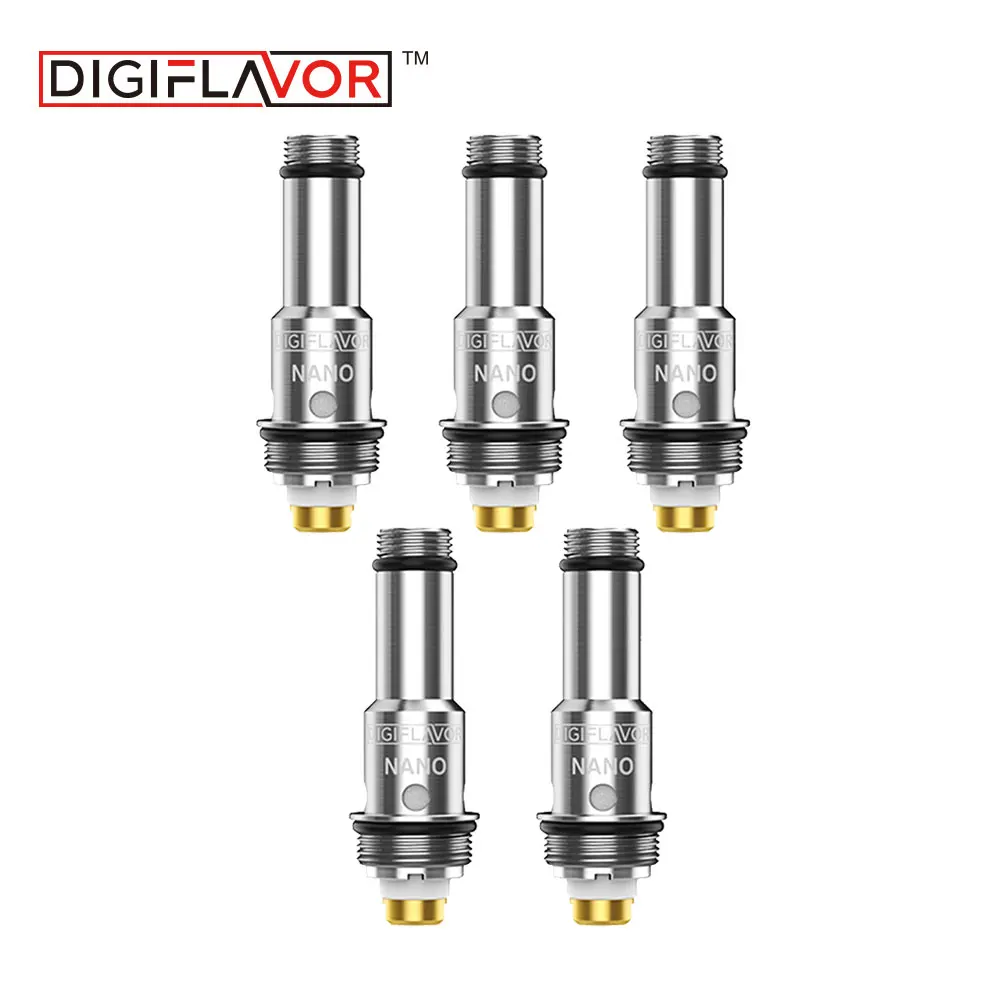 10 шт./alot 100% оригинал Digiflavor Upen Nano заменяемая катушка NI80 1.2ohm сопротивление для