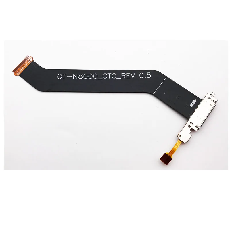 Новая Док-станция зарядное устройство для samsung Galaxy Note 10,1 GT-N8000 N8010 usb зарядный порт гибкий кабель с микрофоном