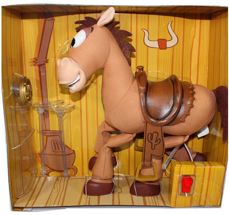 Вуди из Истории игрушек лошадь Bullseye с музыкой и звуковым эффектом 35 см ПВХ