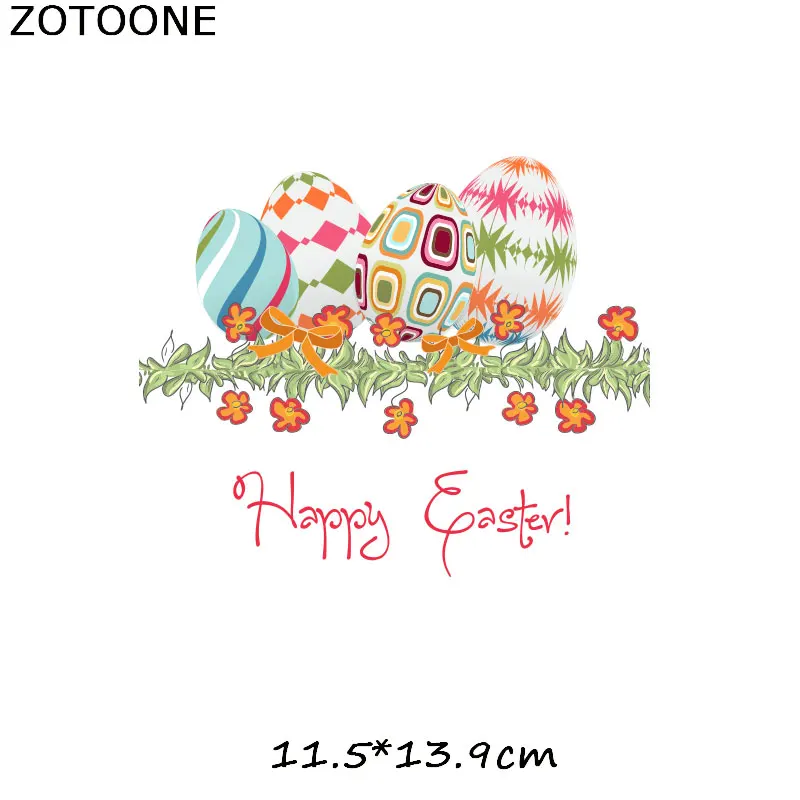 ZOTOONE детская Аппликация в мультяшном стиле Передачи тепла для одежды с надписью