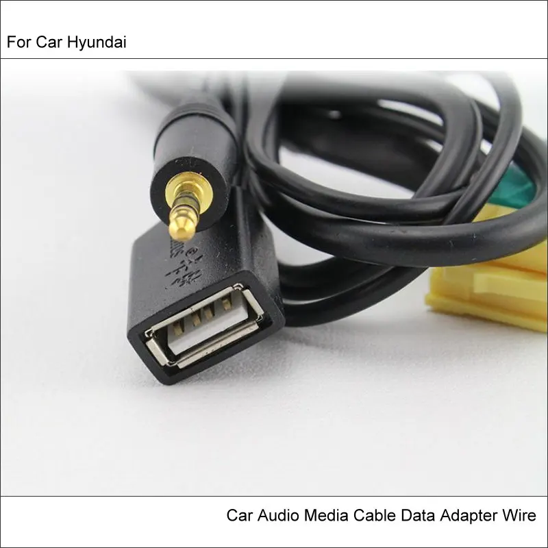 Оригинальный Вилки USB разъем адаптера для Hyundai Sonata NFC Автомобильное CD-радио аудио