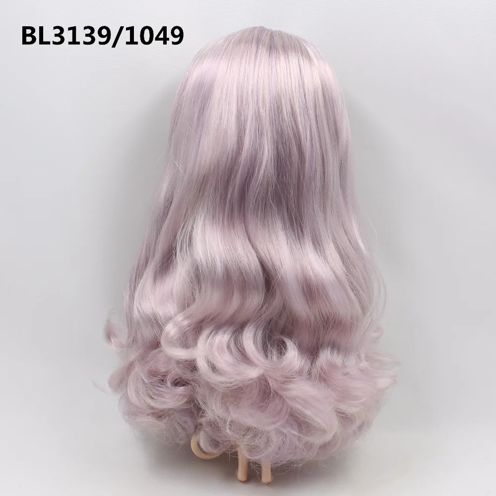 Blyth кукла ледяной RBL головы купол только парик волосы для DIY пользовательские куклы