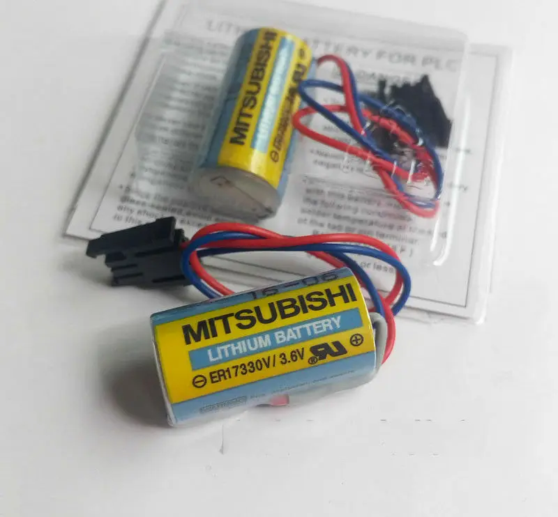 5 шт. 100% оригинальные новые ER17330V 3 6 V PLC батарейки для Mitsubishi Servo A6BAT Размер батареи 2/3A
