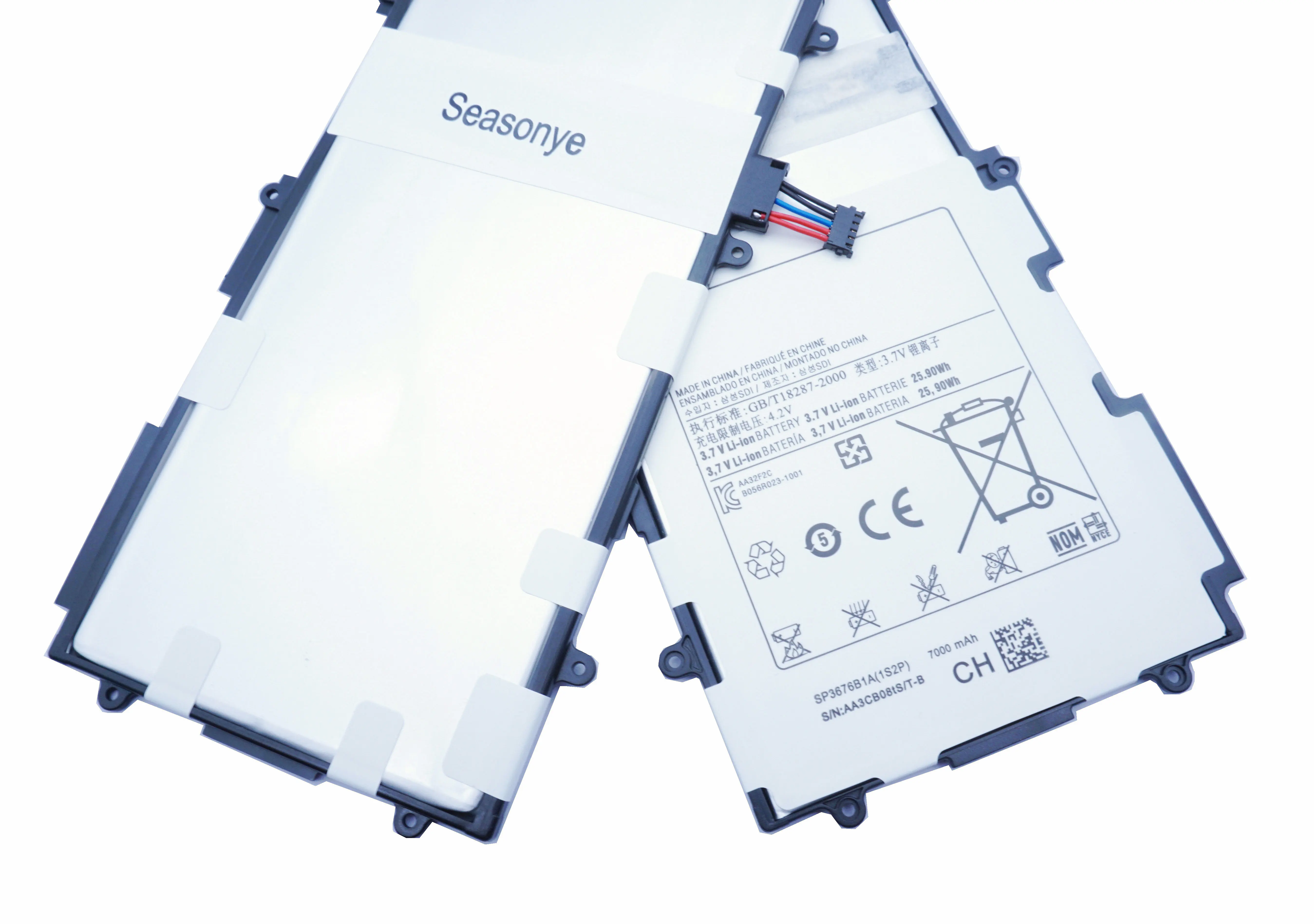 Seasonye 7000 мАч/25.9Wh SP3676B1A(1S2P) замена Батарея для samsung Galaxy Tablet Tab 2 Note 10,1 P5100 P5110 P7500 P7510