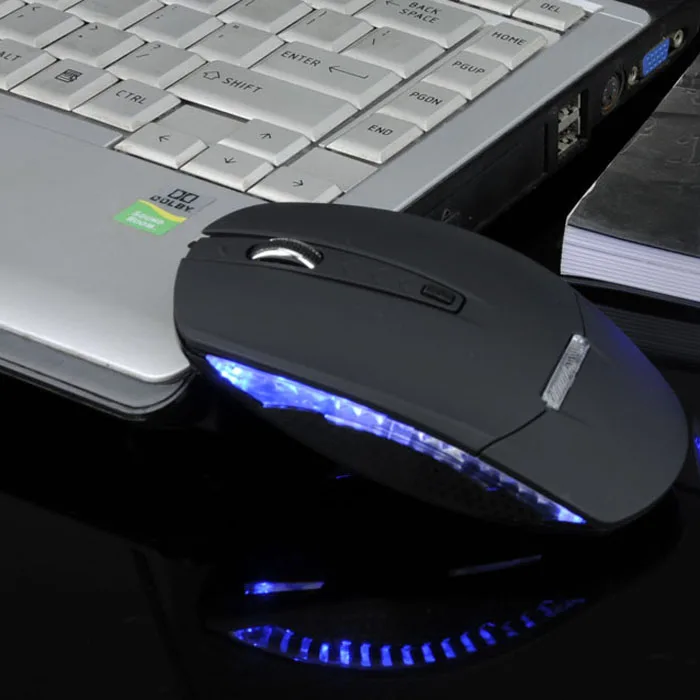 EC2 HIPERDEAL мода Игровой Мышь Тонкий 1600 Точек на дюйм Беспроводной 2 4G оптическая мыши