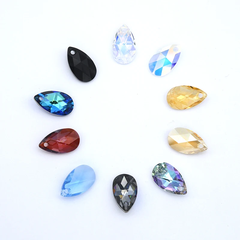 1 шт.) кристалл Swarovski 6106 грушевидный кулон из Австрия свободные бусины Стразы DIY Изготовление ювелирных изделий
