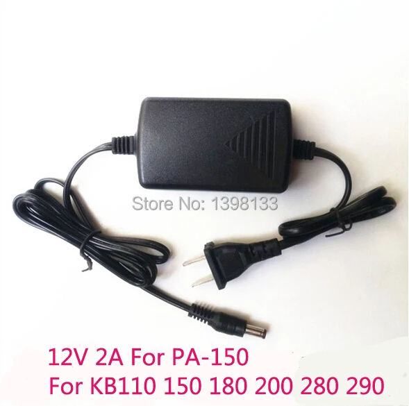 12V AC Adapter for Yamaha keyboard PSR-233 PSR-313 PSR-323 PSR-333 PSR-380 PSR-400 PSR-410 PSR-450 PSR-500 PSR-510 PSR-550