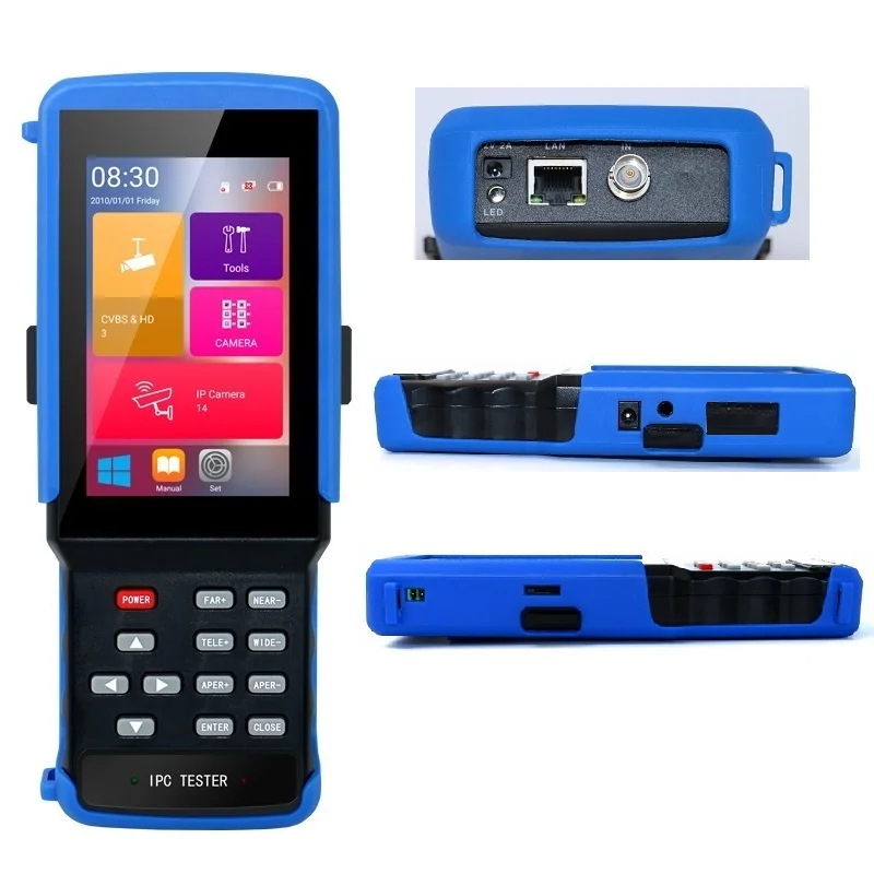 IPC 9310 wifi 4 3 ''сенсорный экран 5 в 1 CCTV тестер для K/AHD/TVI/CVI/CVBS/wifi/TF BNC/12 V OUT/RS485 PTZ/Net