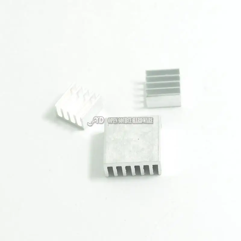 3 шт. + клей Raspberry Pi радиатор кулер чистый алюминиевый Набор Радиатор для