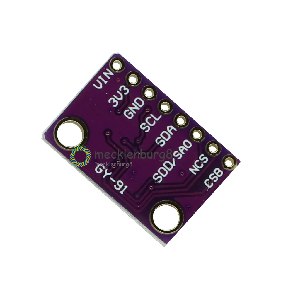 MPU-9250 MPU9250 BMP280 SPI IIC/I2C 10DOF ускорение гироскоп-Компас 9-осевой модуль датчика GY-91 для