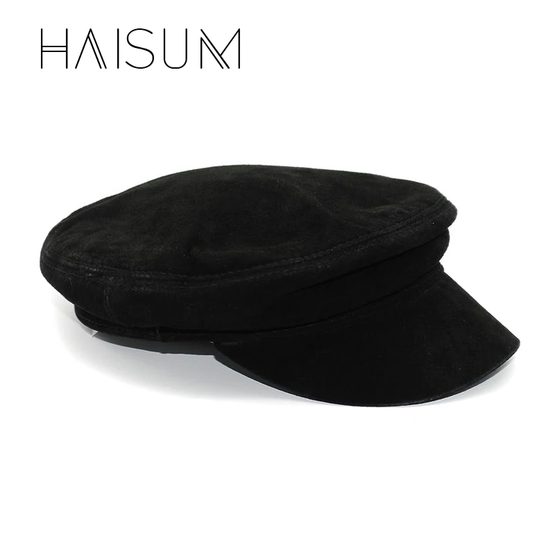 Для взрослых, Gorras, настоящие, новые, военные шапки, Haisum, американский стиль, шерстяные, темно-синяя шапка, для студентов, шляпа моряка для мужчин и женщин, Cs45