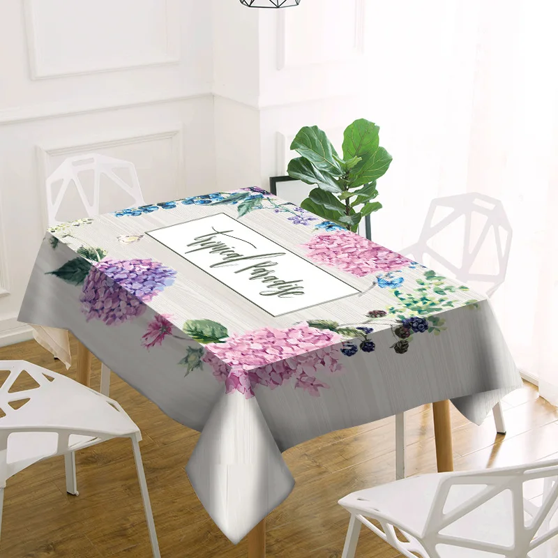 Настроить 3D скатерть Европа резные цветы узор водостойкая ткань утолщаются