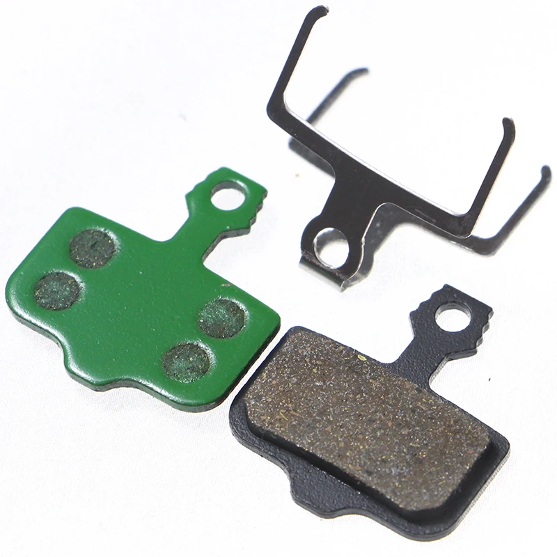 20 пар в коробке Зеленые Полимерные велосипедные дисковые Тормозные колодки для