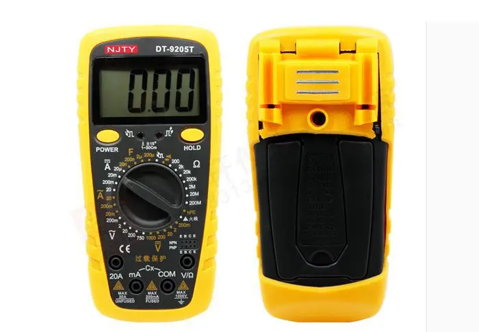 TY DT9205T handheld digital multimeter low-cost universal table full range protection multimeter. | Инструменты