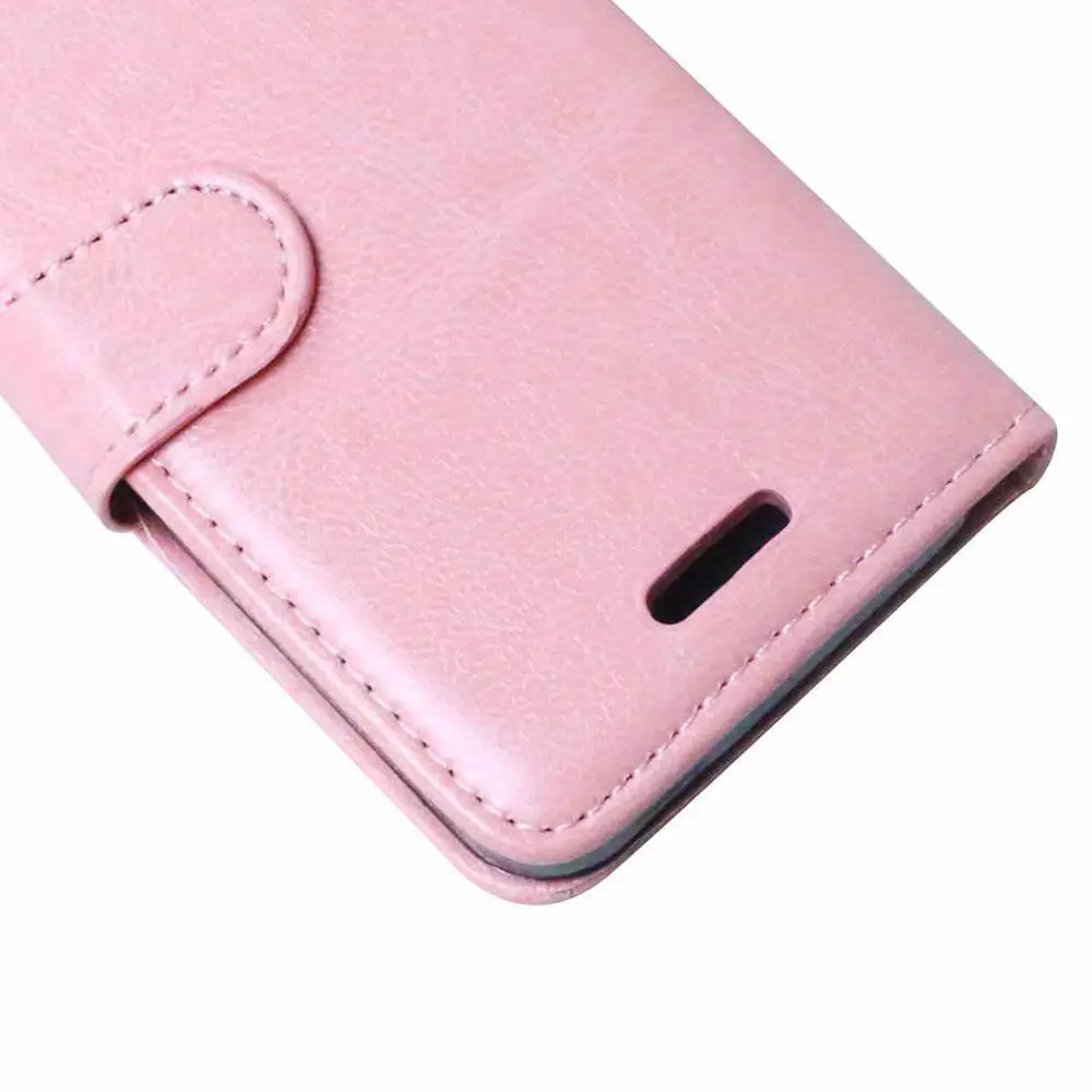Чехол с фоторамкой для Asus Z00VD Zenfone Go ZC500TG ZC ZC500 500 500TG TG 5,0 дюймов флип-чехол для телефона кожаный чехол для Asus_Z00VD - Цвет: Pink