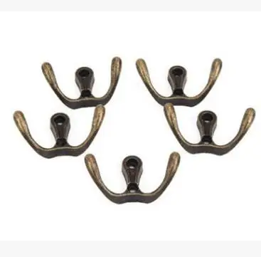 

Hardware Zinc alloy double hook for furniture