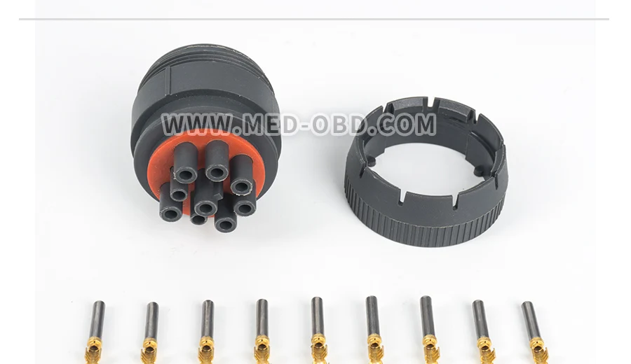 J1939 разъем автомобиля J1939 женский Deutsch 9pin Plug автомобильный разъем HD10-9-1939PE Deutsch J1939 J1708 автомобиля Conector разъемы автомобильные