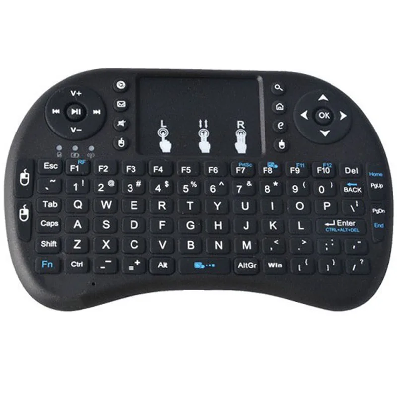 10 шт. Дешевые Android 4,4 S805 ТВ коробка 4 ядра 1 г/8 г Amlogic S805 Wi-Fi Смарт ТВ коробка+ 10 шт Беспроводная клавиатура i8 air mouse