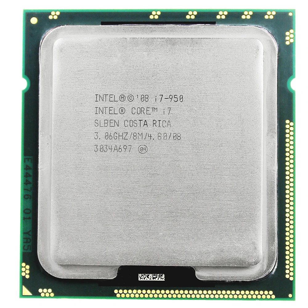 Четырёхъядерный процессор intel core i7 950 ГГц LGA 3 06|Процессоры| |