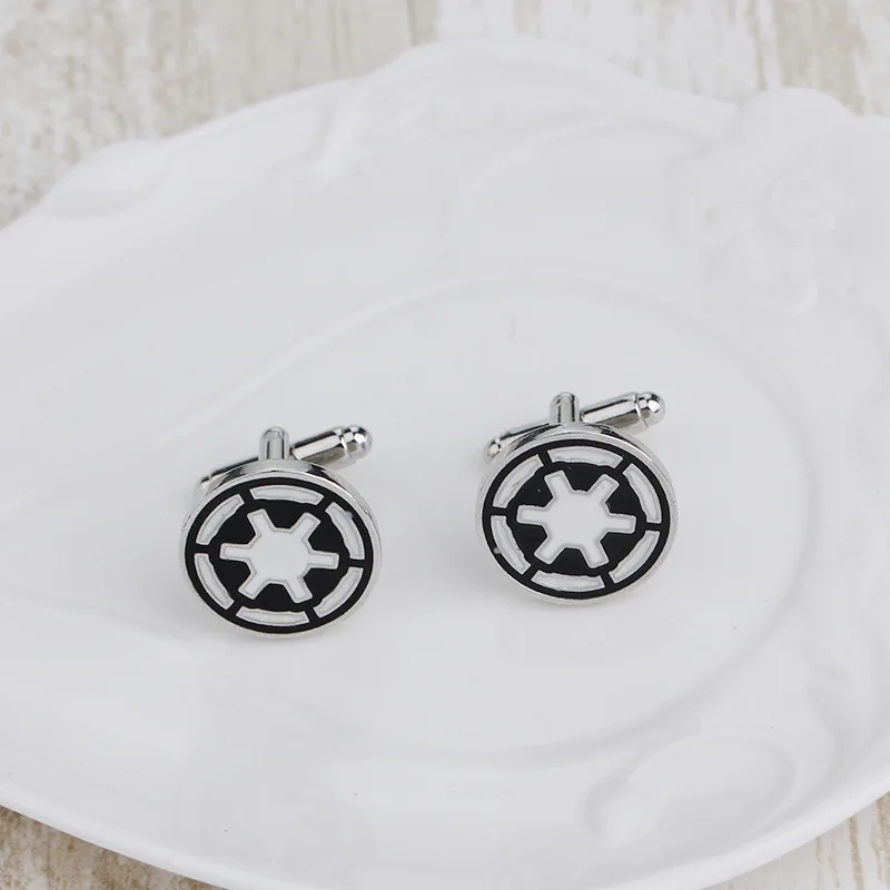 18 видов стилей запонки белый Самурай французские модной брендовой одежды