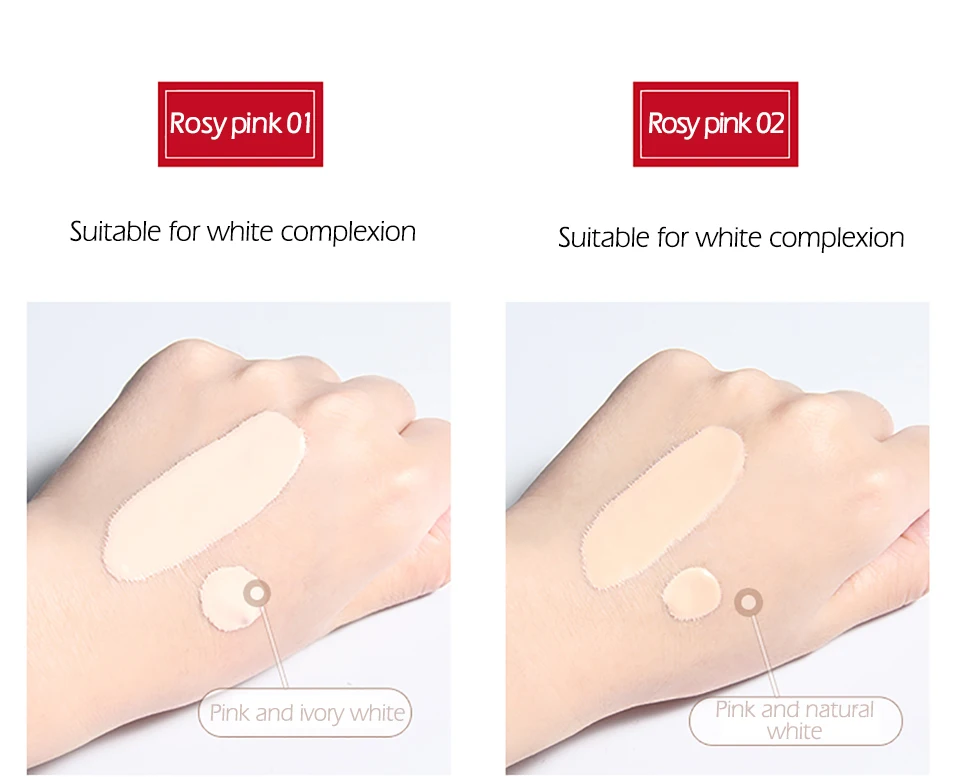 MEIKING Sunscreen Air Cushion BB CC Cream Glycerine Brighten Concealer Moisturizing Face Cream Foundation Makeup Bare Whitening