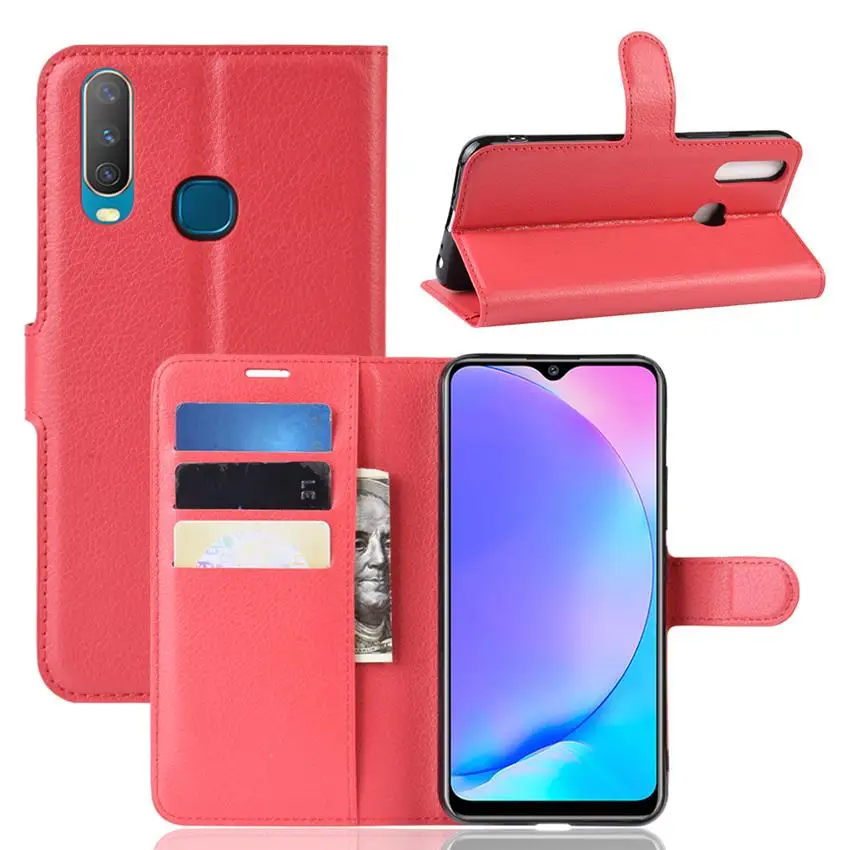 Для Oppo Realme 3 Чехол OPPO Reno 10X Zoom кошелек Флип Бизнес Стенд кожаный Капа чехол для телефона для Vivo Y17 y3 крышка Fundas