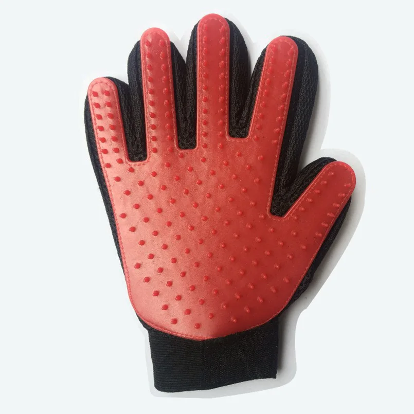 Pet Hair Glove Dog Brush Comb For Grooming Cleaning Massage Supply Removal Promote Blood Circulation|Расчески для собак| |