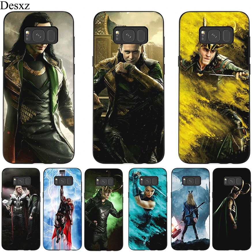 Loki Thor Силиконовый ТПУ чехол для телефона Samsung S20 Ultra Plus S7 Edge S8 S9 Note 8 9 S10 Lite A51