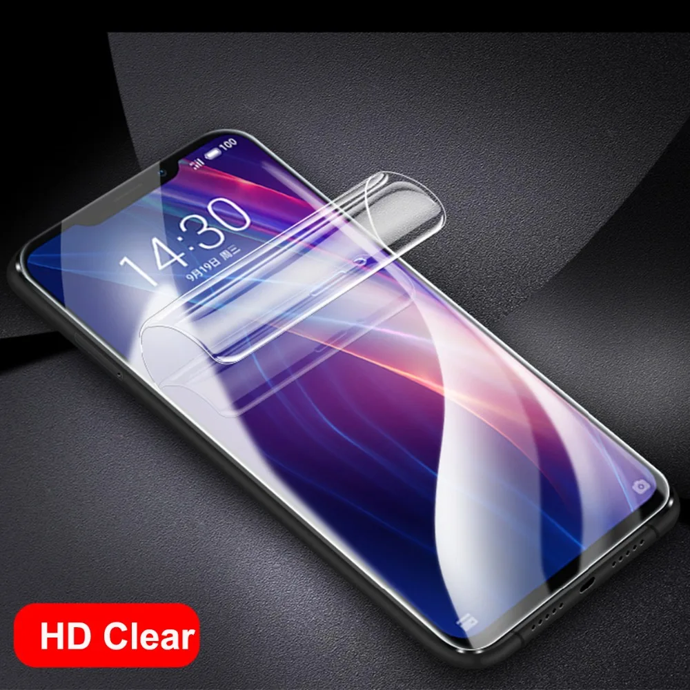 3D полное покрытие мягкий протектор экрана для Meizu Note 8 9 X8 V8 Pro M8 Lite гидрогель нано